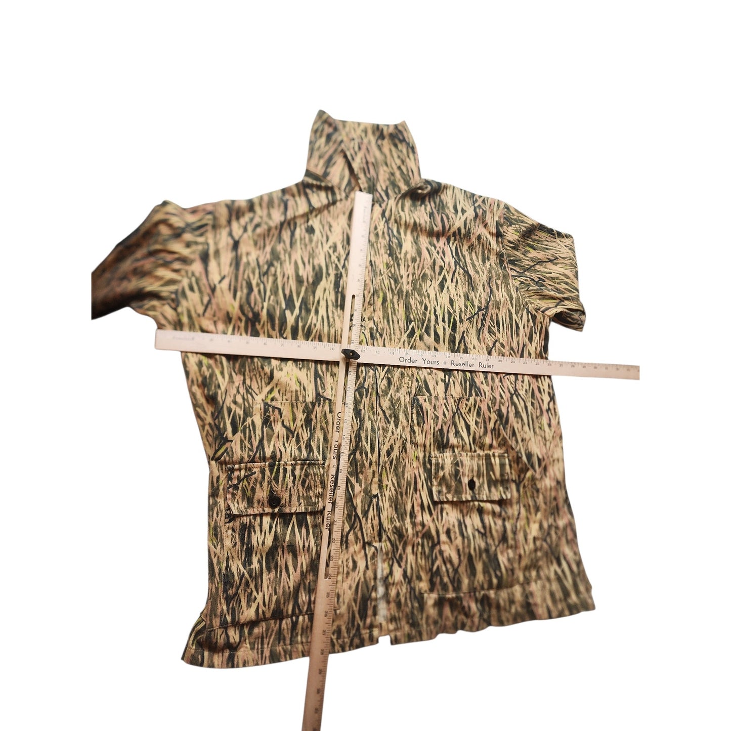 M2D Made to Deceive Camo Hunting Jacket Mens XL Duck Blind Field Waterfowl Y2K