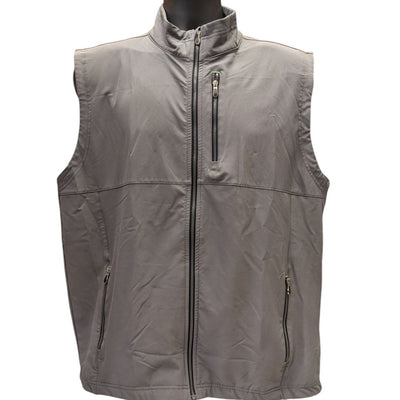 Bolle Golf Storm Men Large Softshell Vest Lightweight Zip Activewear Windbreaker