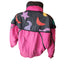 Mulberry Street Ski Jacket Womens Medium Colorblock Fleece Winter 80s 90 Vibes