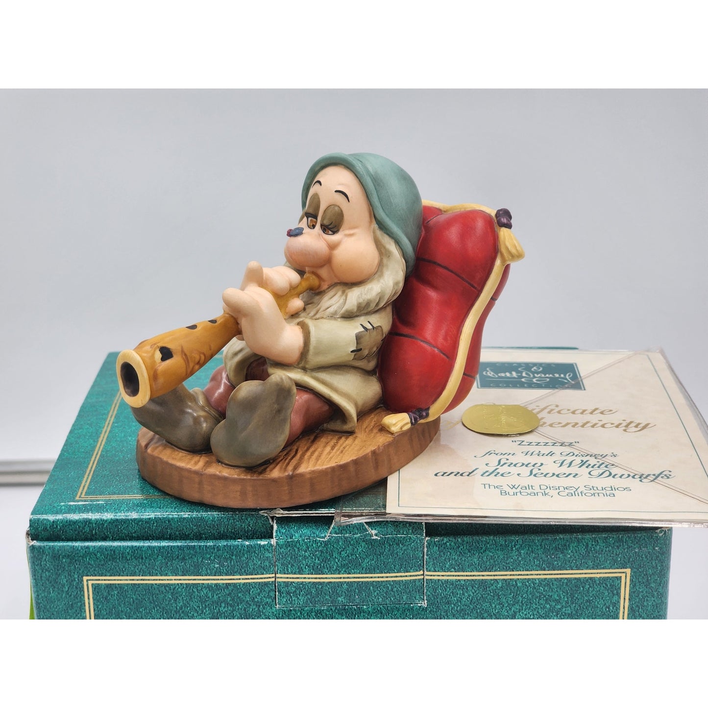WDCC Sleepy “Zzzzzzz” Figurine Snow White Seven Dwarfs Disney Retired Box COA
