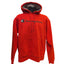 Champion Hoodie Mens Large Red Athleticwear Logo Pullover Sweatshirt Kangaroo