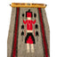 Native American Navajo Yei Wool Rug Handwoven Wall Hanging Southwestern 31x15