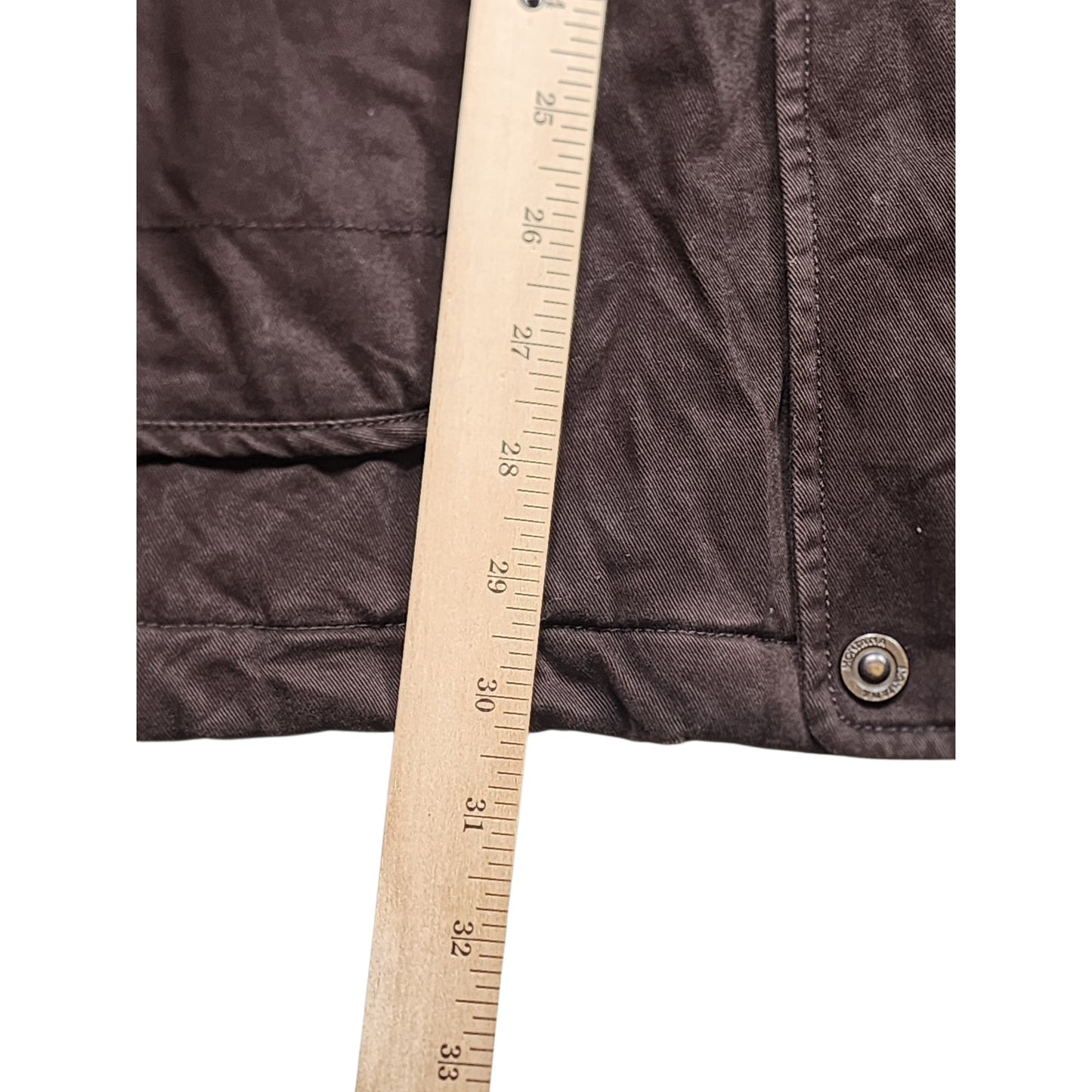 TCM Montana Brown Waxed Field Jacket Mens XL Utility Work Hooded Hunting Hiking