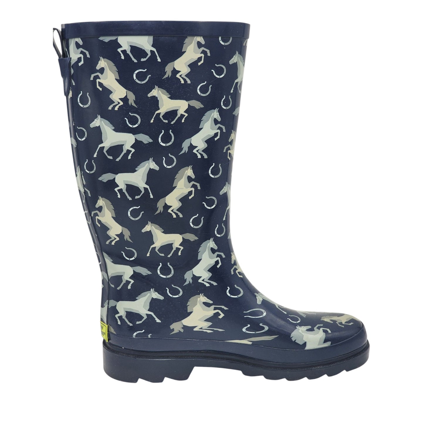 Western Chief Rain Boots Womens 6 Horse Waterproof Tall Rubber Energetic Equines