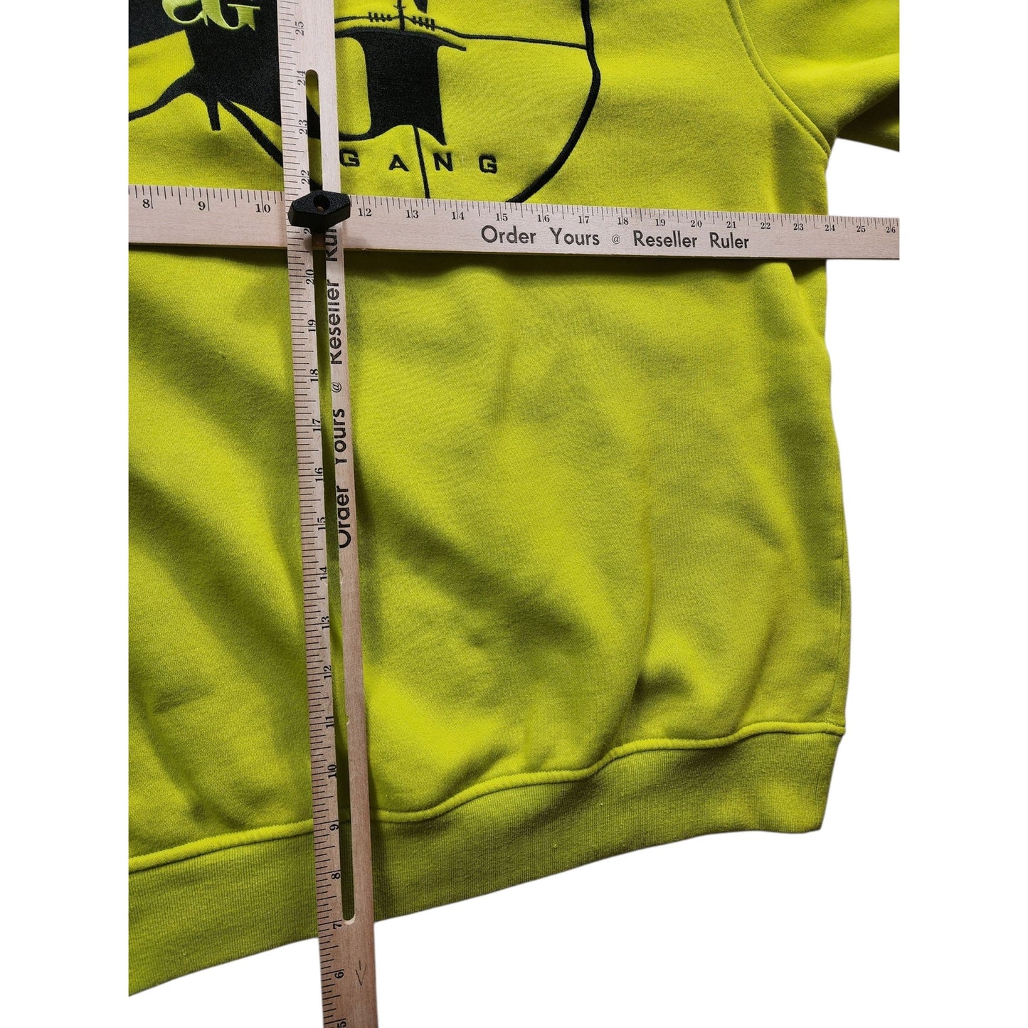 Sniper Gang Sweatshirt Men XL Women 2XL Safety Green Streetwear Pullover Hip Hop