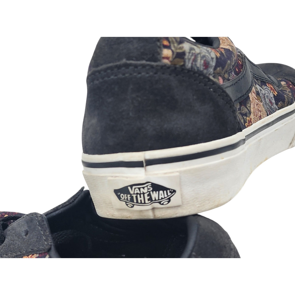 Vans Off the Wall Old Skool Womens 7 Floral Skate Shoes Y2K Sneakers Low Top