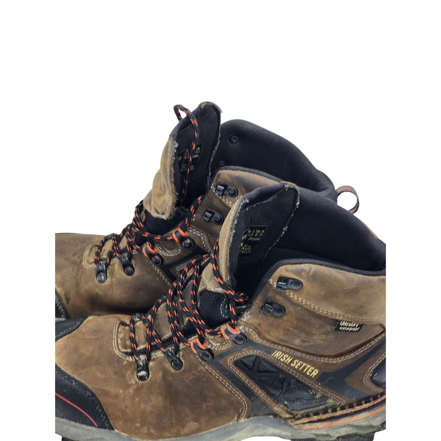 Irish Setter Boots Men 11.5 Work UltraDry Waterproof 83628 Leather Safety Hiking