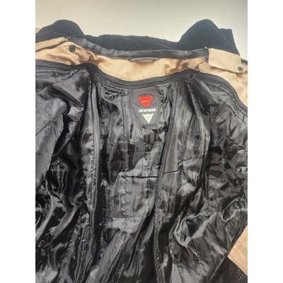 Dainese Motorcycle Jacket 50 USA 4O Large D-Tec Equipment Armor Touring Liner
