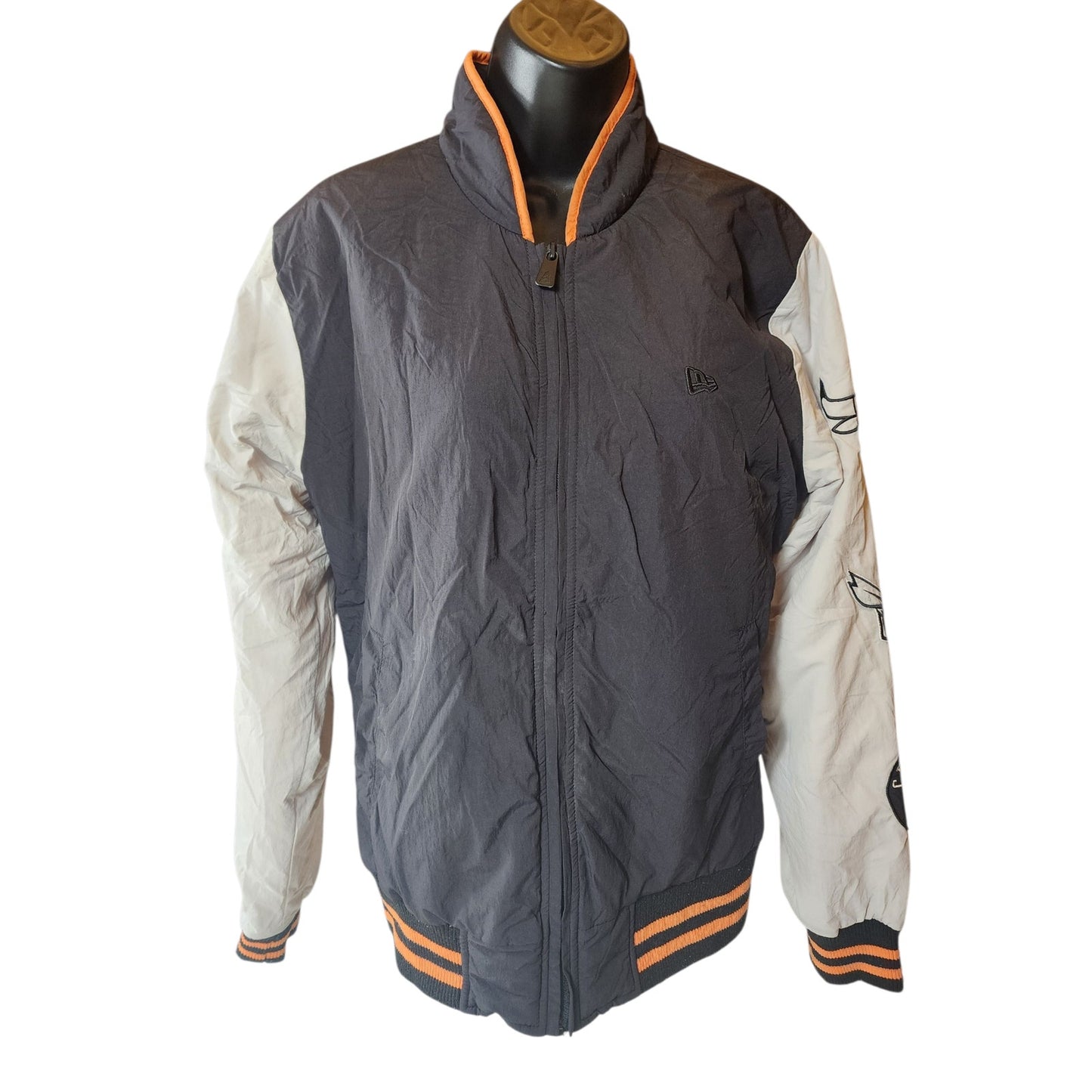 New Era NBA East West Coast Varsity Jacket Small Bomber Lakers Bulls Celtics