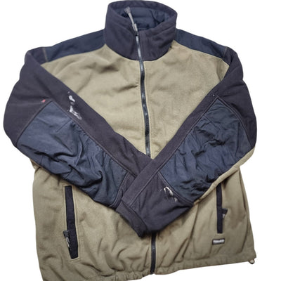 Cabelas WindShear Jacket Mens XLT Tall Fleece Full Zip Hunting Hiking Gorpcore