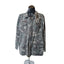 BKE Camo Utility Jacket Womens Large Military Style Zip Up Field Coat Sweatshirt