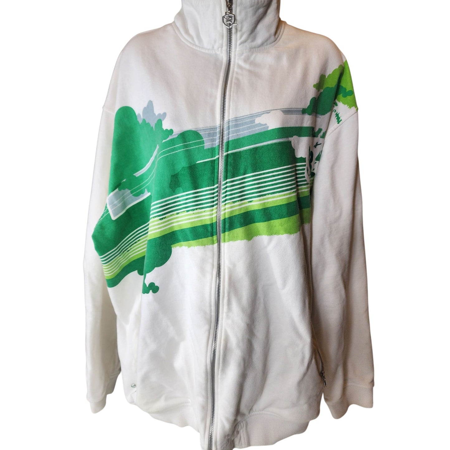 Rocawear Track Jacket Mens 3XL Zip Streetwear Hip Hop Retro Y2K Skater Graffiti