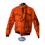 Gamehide Reversible Hunting Jacket Mens Large Brown Blaze Orange Camo Puffer