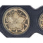 Vogt Belt Steerhide Leather Sterling Buckle Western Conchos Southwest Style 32