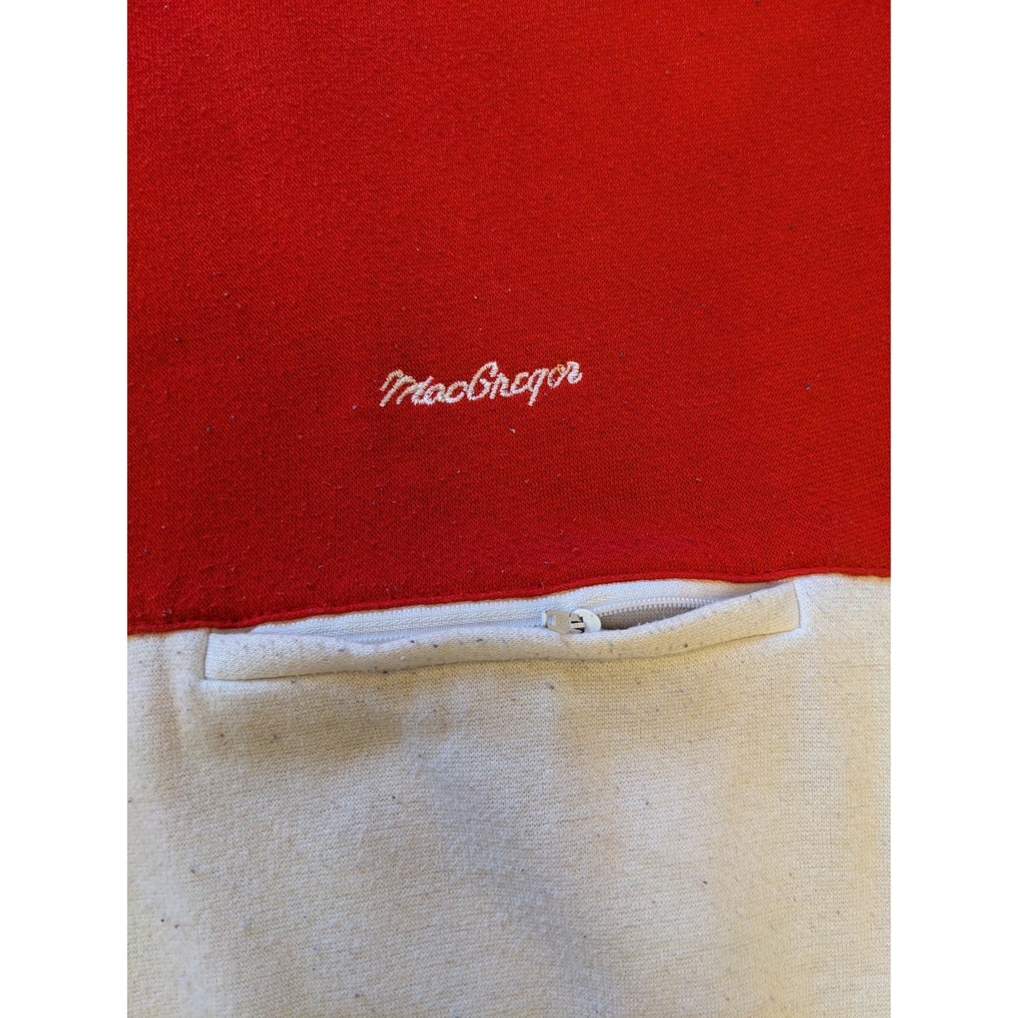 Vintage MacGregor Sweatshirt Mens XL Retro 80s Colorblock Pullover Streetwear