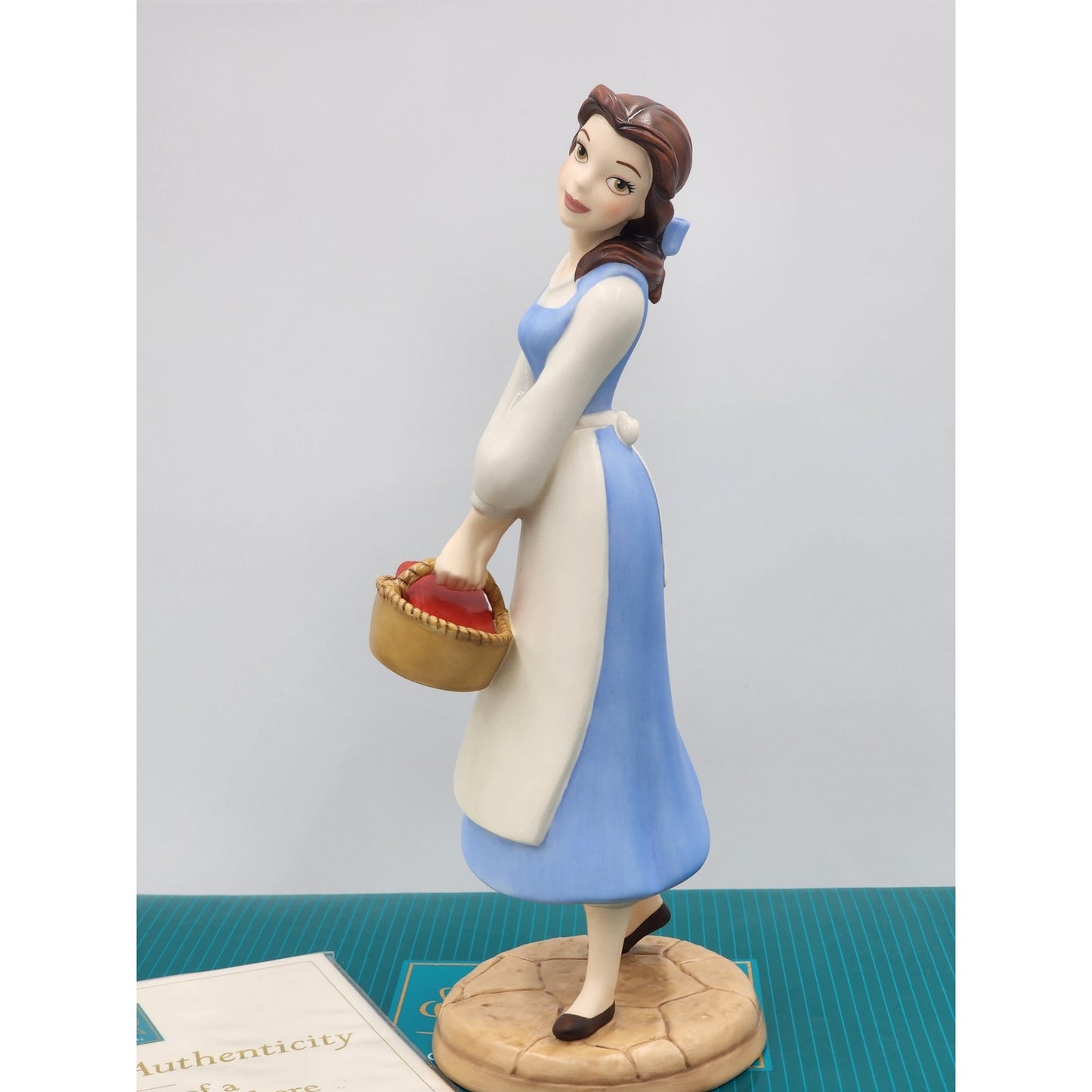 WDCC Belle Dreaming of a Great Wide Somewhere Beauty Beast 10th Anniversary COA