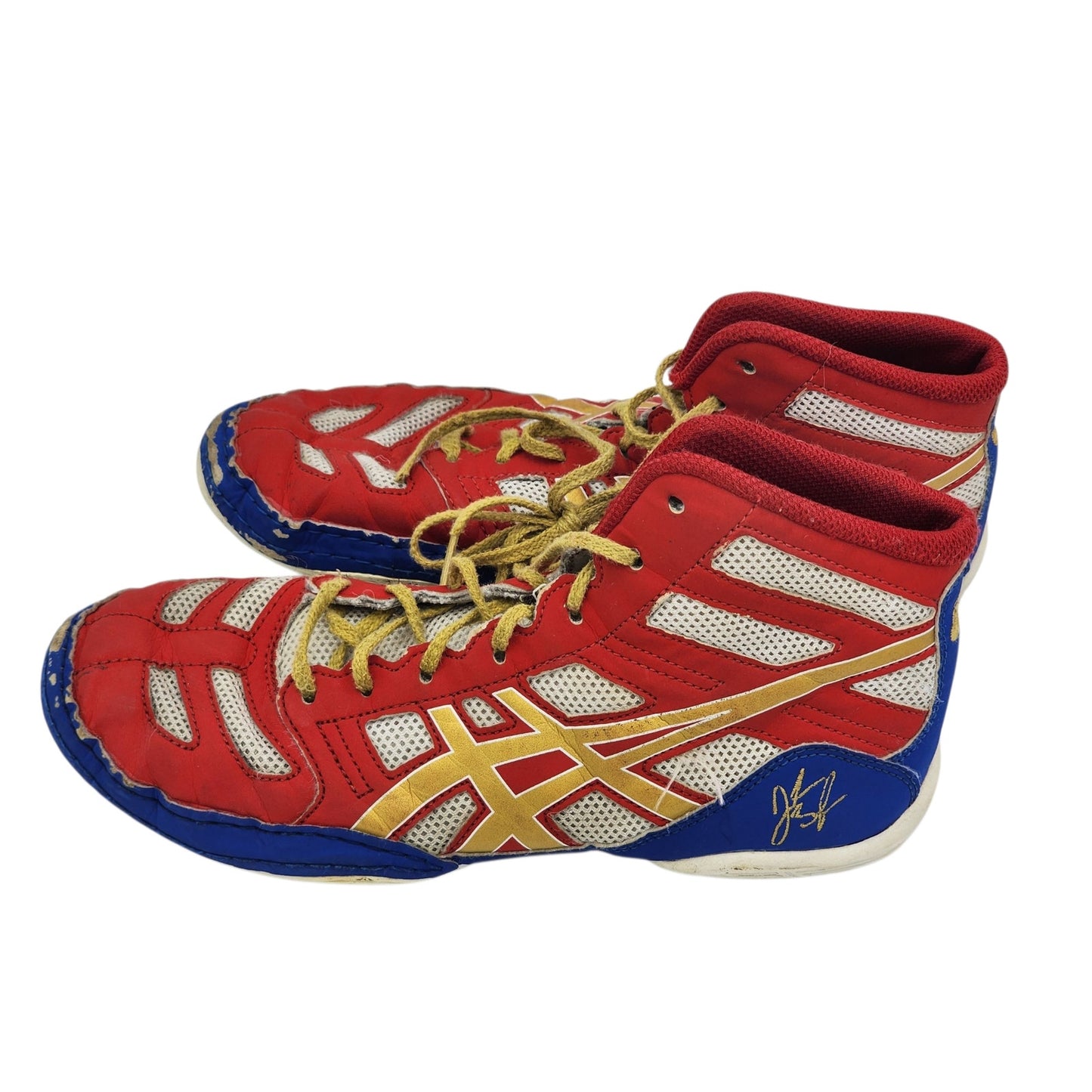 Asics JB Elite RWB Wrestling Shoes Youth 6 Men 5 Women 6.5 Dream It Do It C353Y