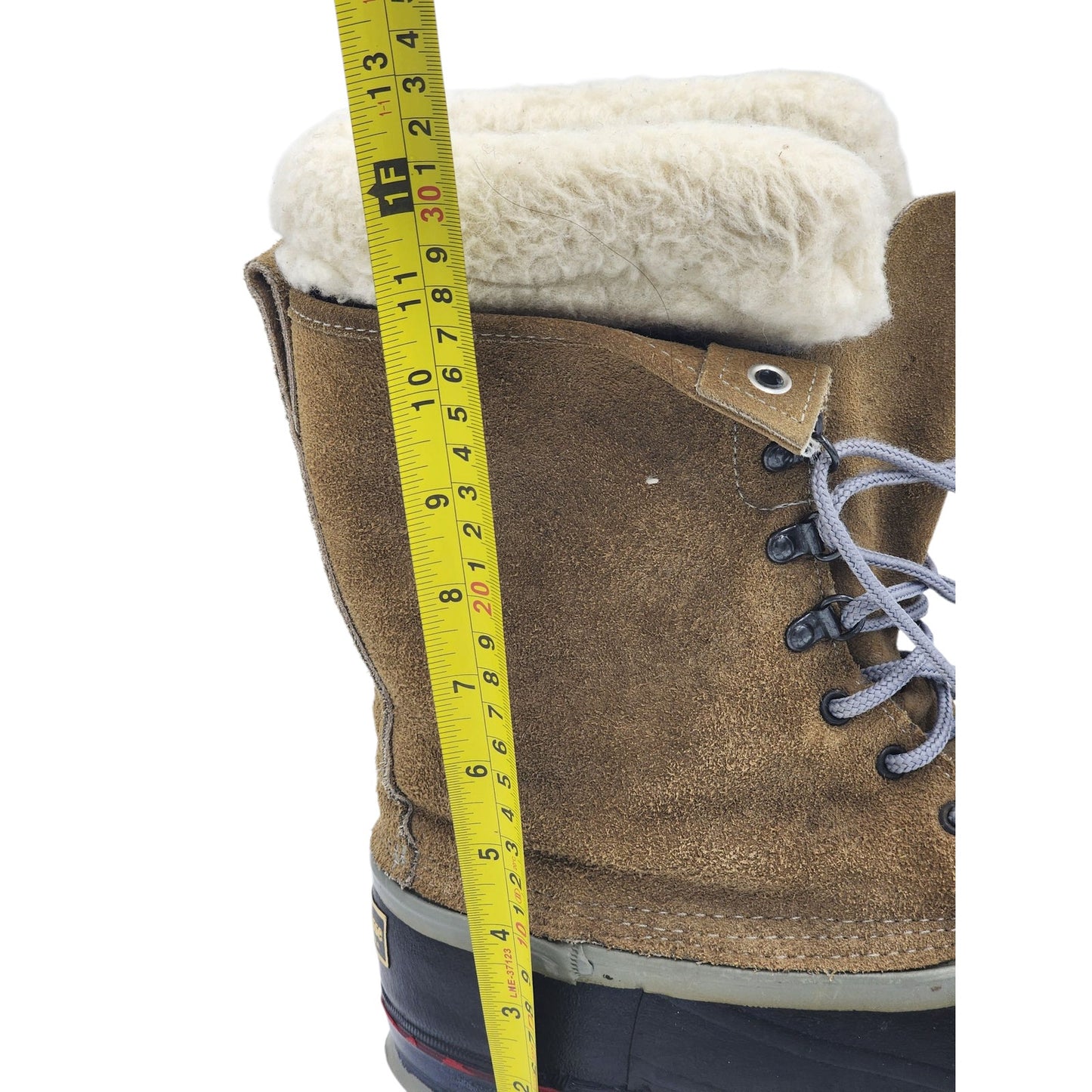 LaCrosse Boots Mens 10 Winter Duck Snow USA Insulated Heavy Duty Sherpa Lining