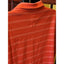 Fossil Polo Shirt Vintage Fit Mens Size XL Distressed 54 Striped Short Sleeve