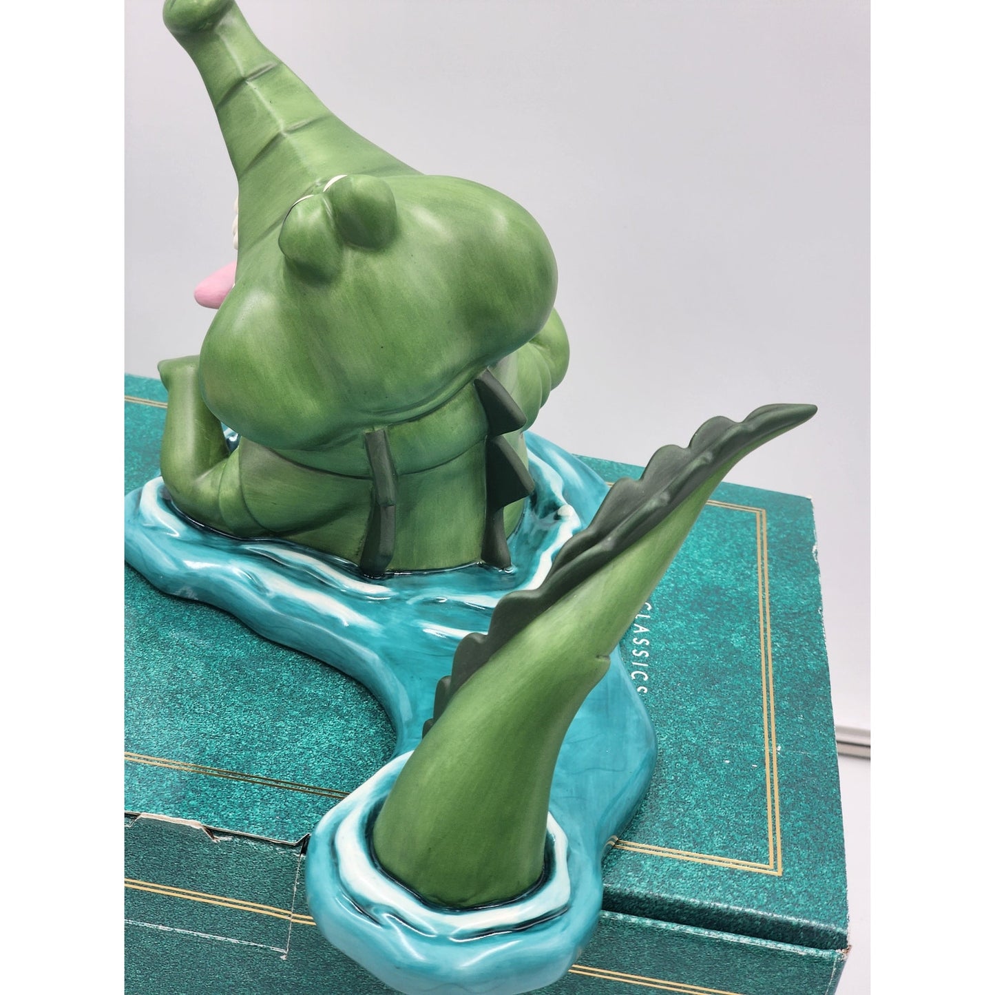 WDCC Disney Peter Pan Tick Tock Tick Tock Crocodile Box COA Retired Vintage Work