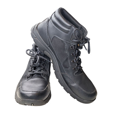 Rockport XCS Shoes Mens 13 Leather Hiking Boots Waterproof Shock Elkhart CH9953