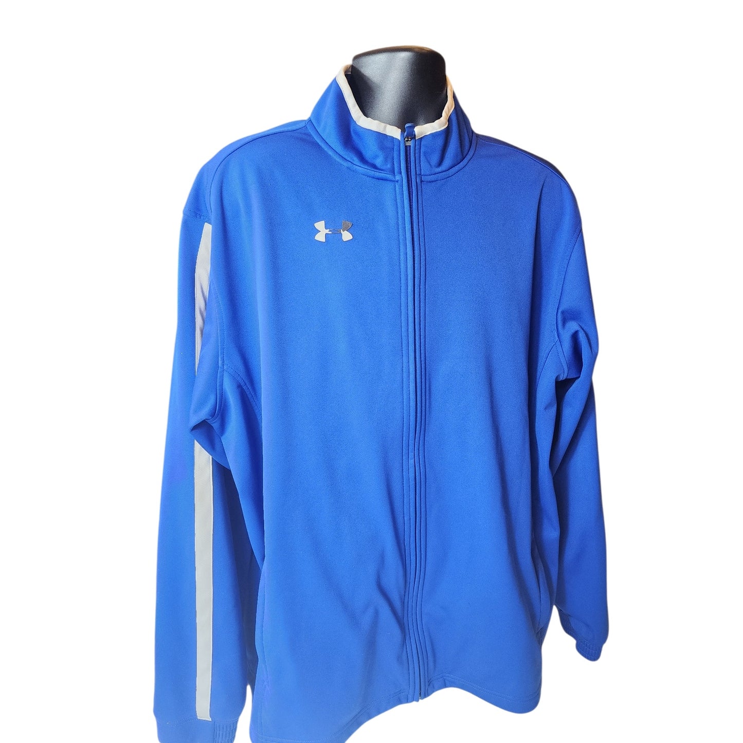 Under Armour ColdGear Zip Jacket XL Track WarmUp Athletic Running Gym Activewear