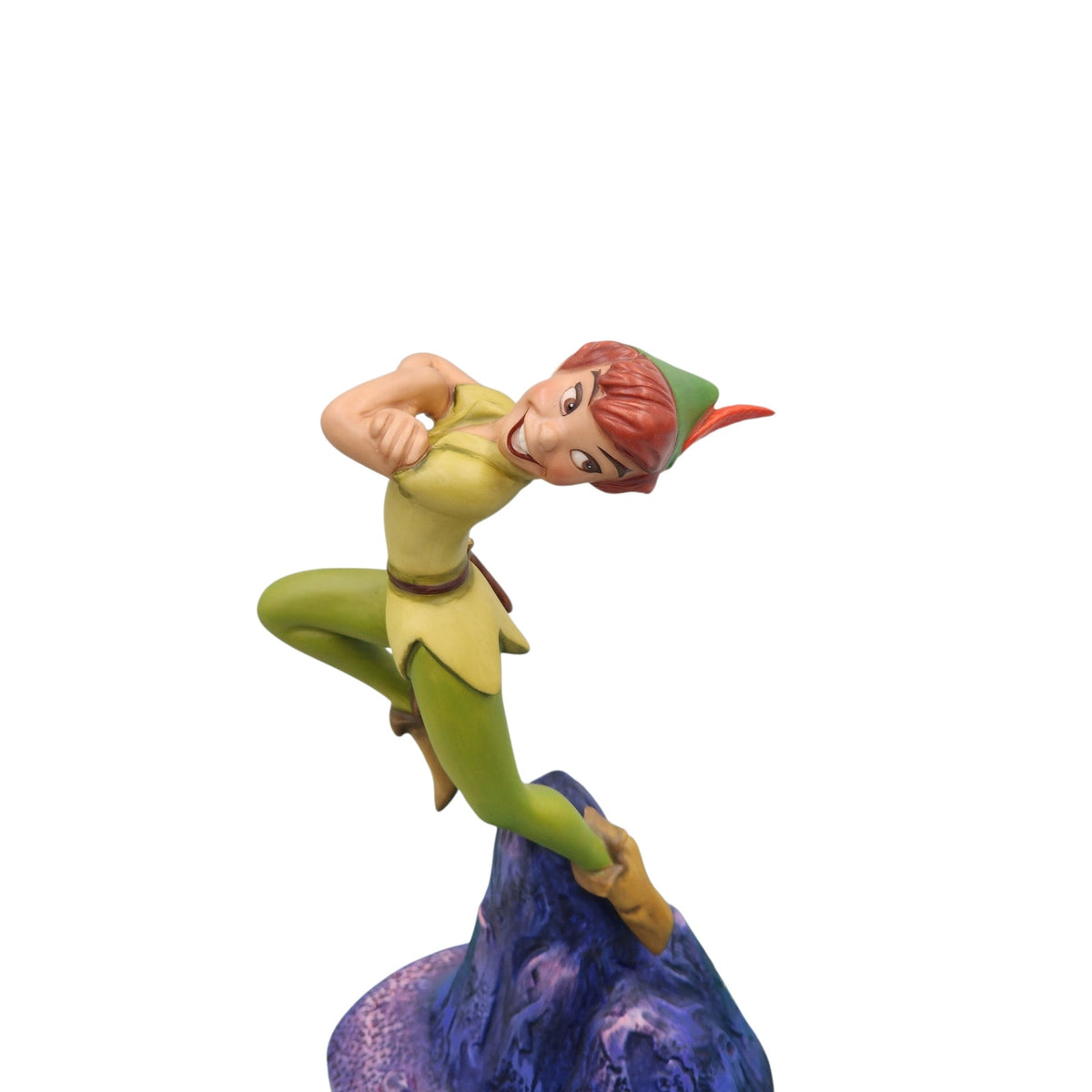 WDCC Peter Pan Figurine Nobody Calls Pan a Coward Vintage Disney Retired Box COA