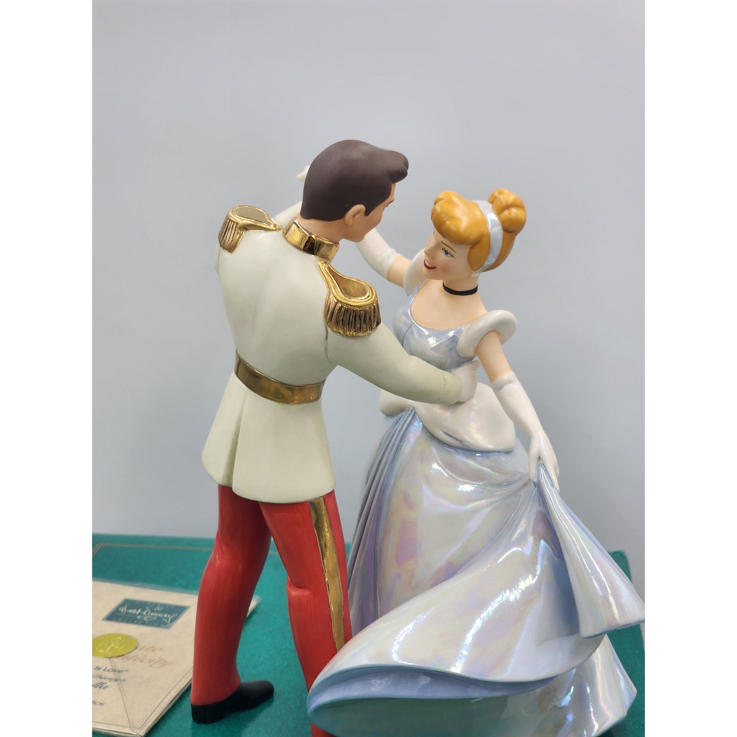 WDCC Disney Cinderella Prince Charming So This Is Love Vintage Retired Box COA