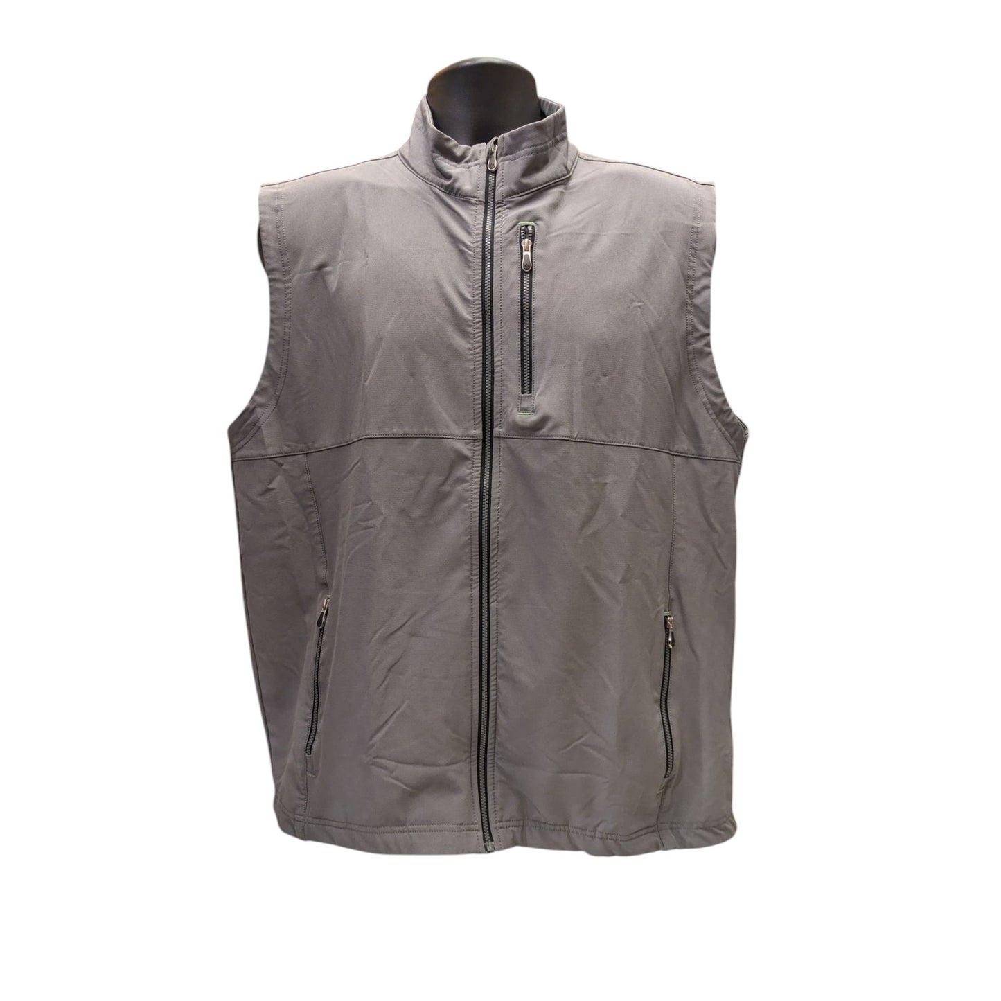 Bolle Golf Storm Men Large Softshell Vest Lightweight Zip Activewear Windbreaker