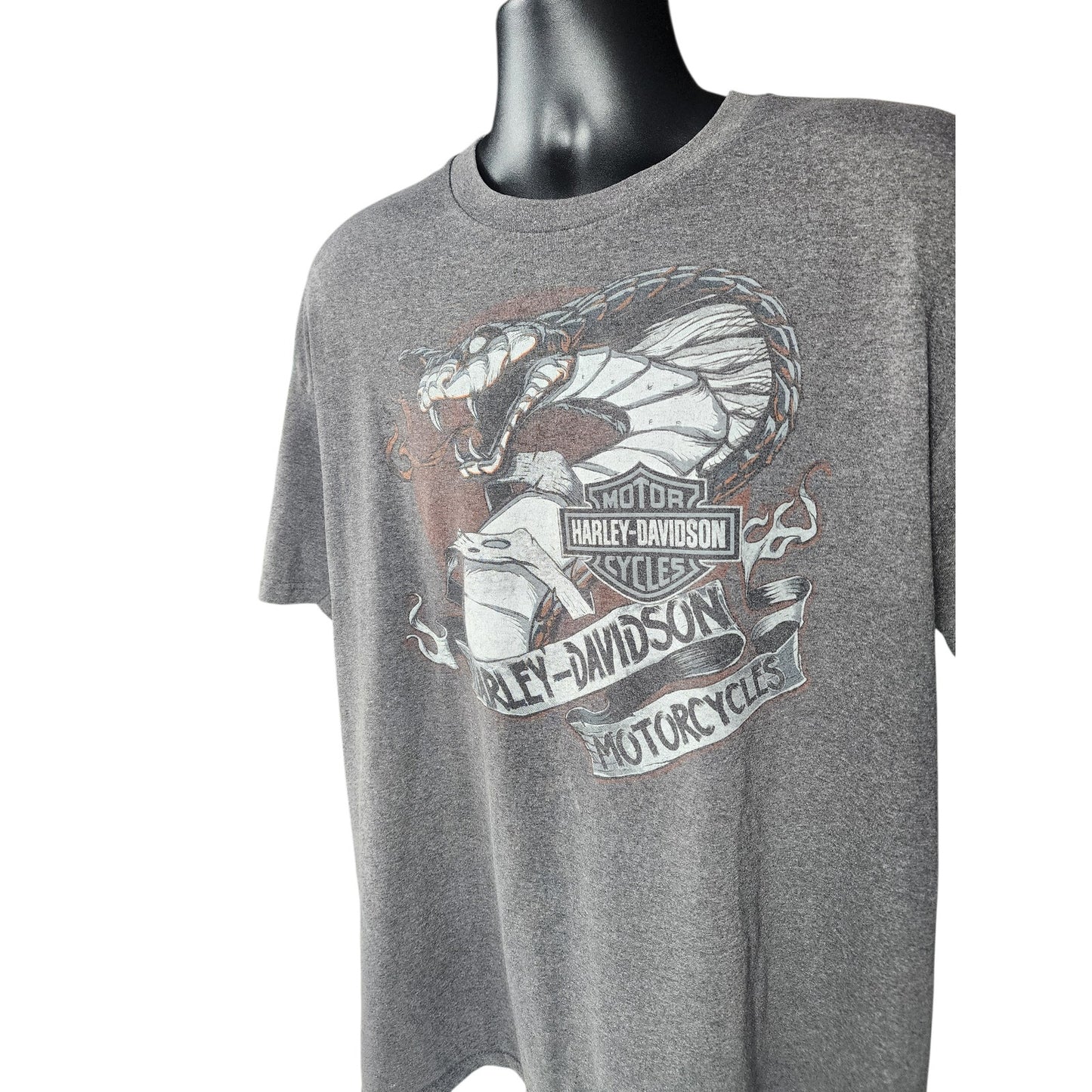 Harley Davidson T Shirt Mens XL Graphic Scottsdale Arizona Dragon Tee Biker Moto