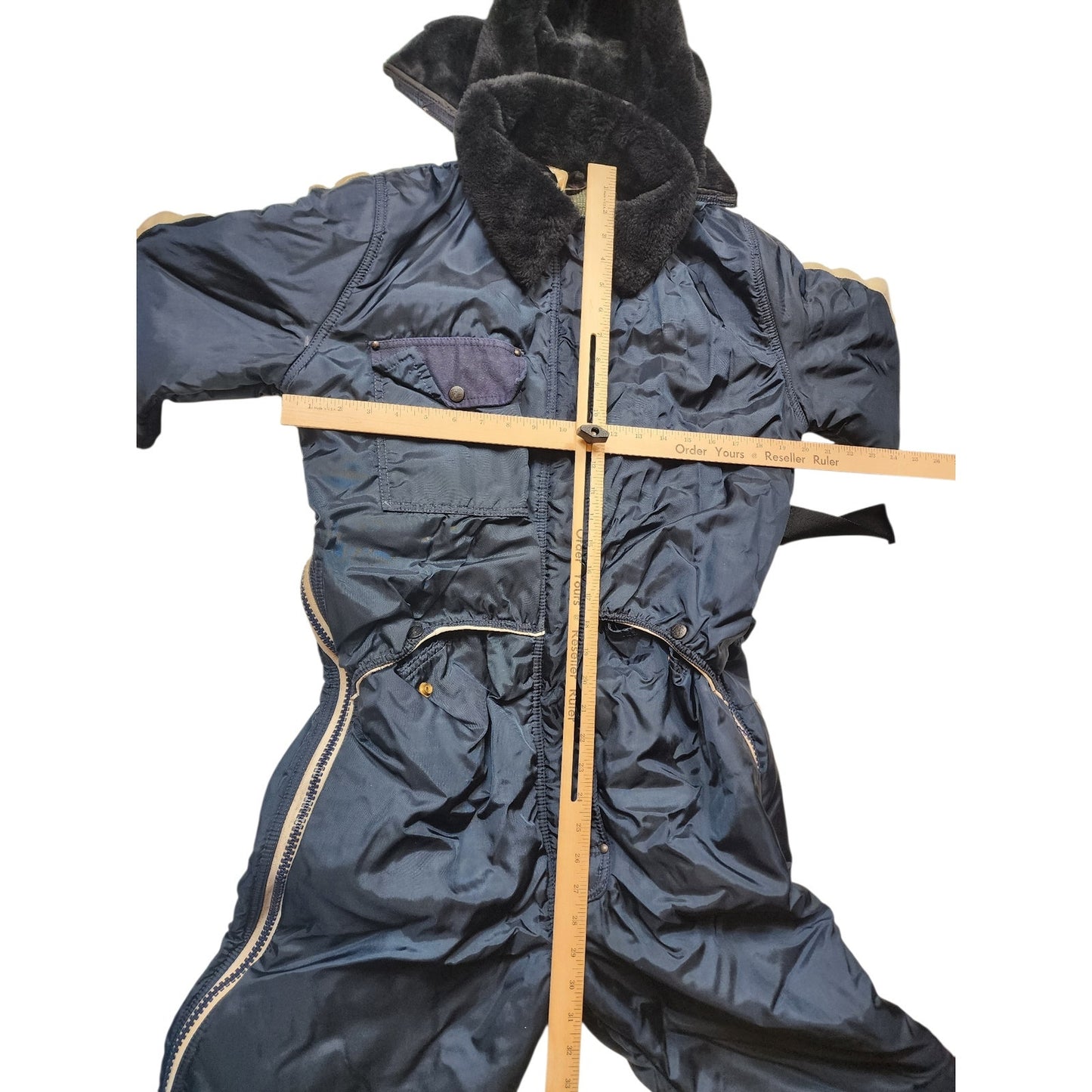 RefrigiWear Snowsuit Medium Vintage Insulated Cold Weather Hooded Winter Arctic