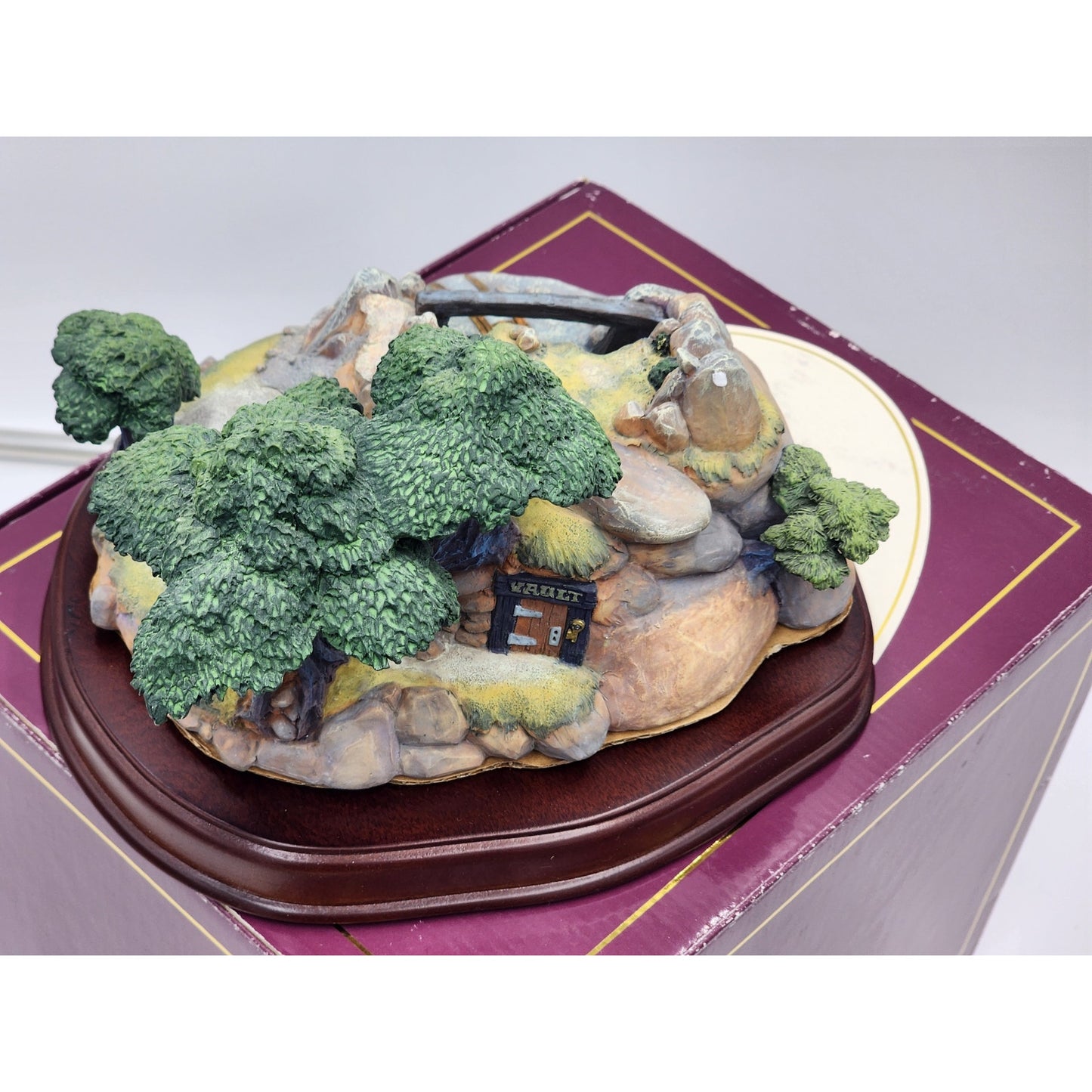 WDCC Disney Enchanted Places Snow White Seven Dwarfs Jewel Mine Vintage Box COA