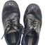 Skechers Leather Shoes Lace Up Mens 8 Rugged Lug Sole Work Casual SN6790 Oxford