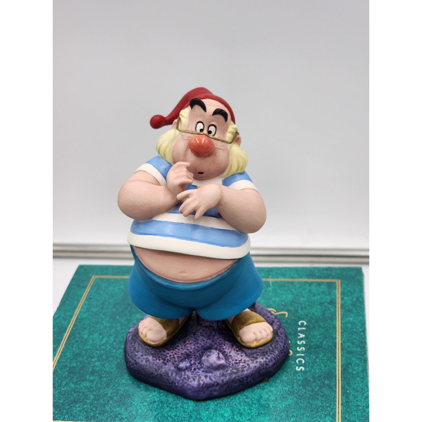 WDCC Peter Pan Mr. Smee Figurine Oh Dear Dear Dear 90s Vintage Retired COA Box