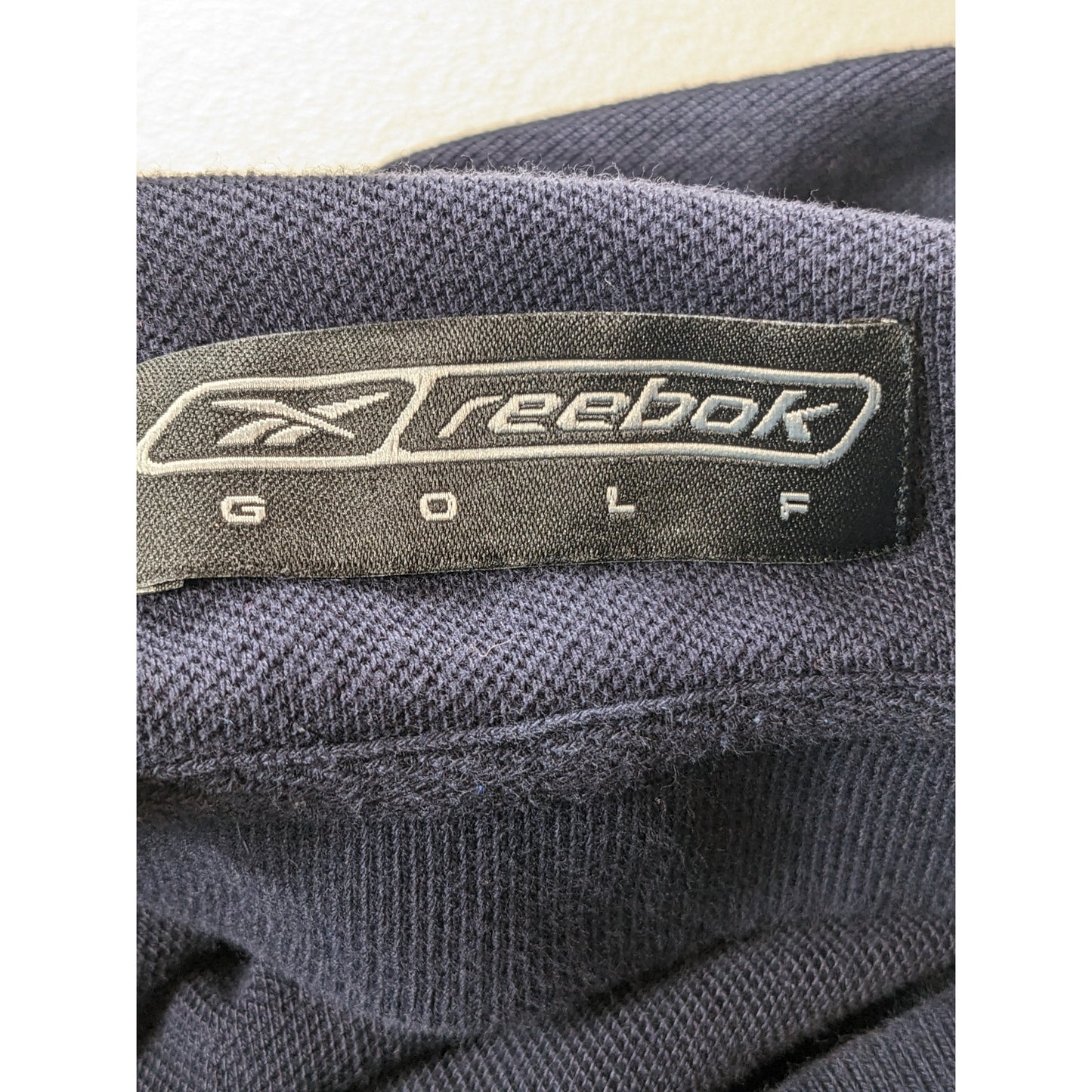 Reebok Golf Super Bowl XXXVIII Polo Shirt Mens XXL NFL Transportation Navy