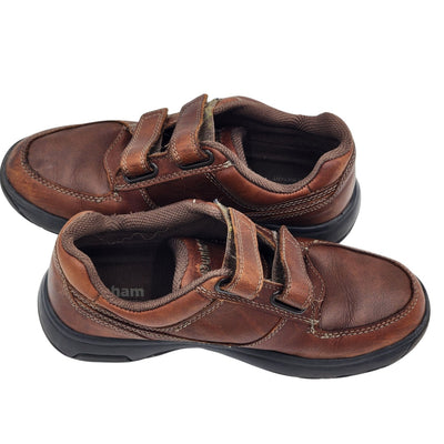 Dunham Shoes Men 8 Leather Slip Resistant Strap Comfort Winslow Hook Loop 8009SB