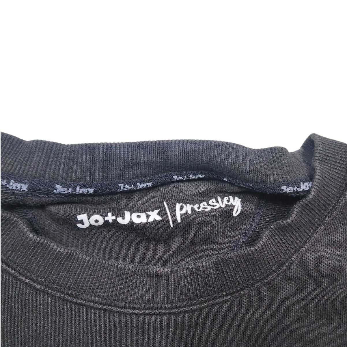 Jo+Jax Presley Choose Happy Sweatshirt XS Oversized XL Smiley Faces Street Dance