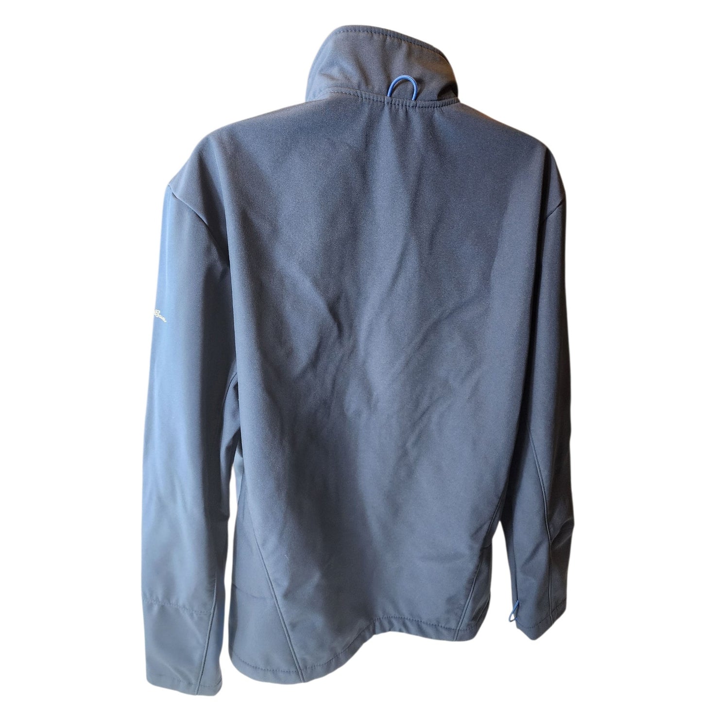 Eddie Bauer Soft Shell Jacket Womens Medium Zip Light Hiking Activewear Gorpcore