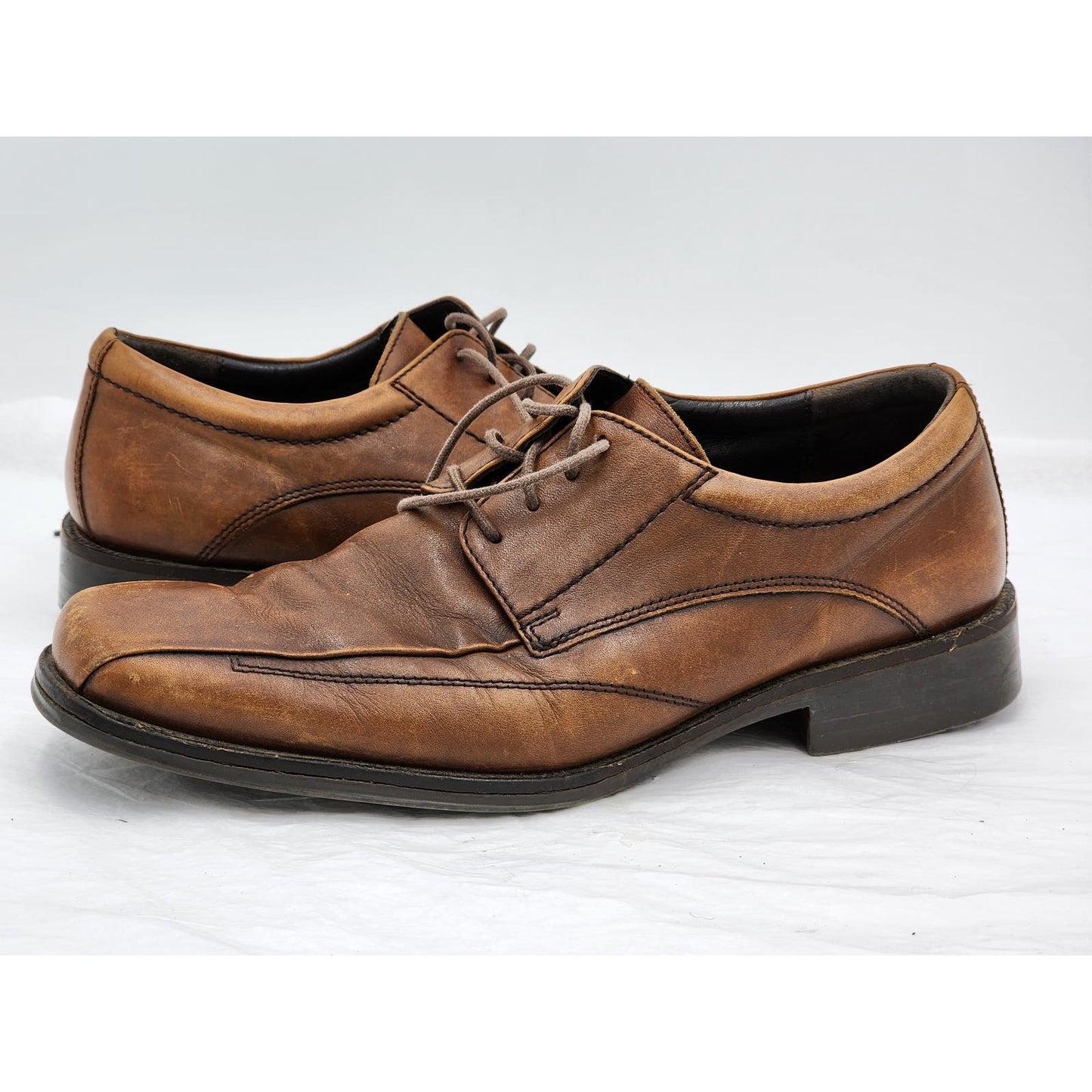 Johnston Murphy Mens Shoes 8.5 M Dress Business Casual Lace Up Leather Oxford