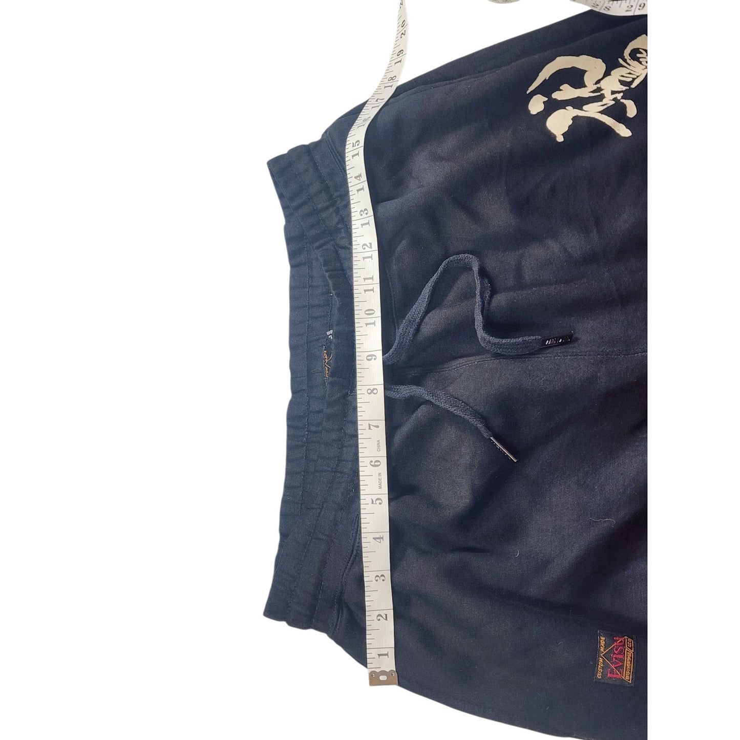 Evisu Heritage Sweatpants Brushstroke Logo Joggers Mens XXL Streetwear Lounge