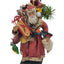 Vintage Italian Santa Figurine Italy HandPainted Old World Christmas Decor 10"