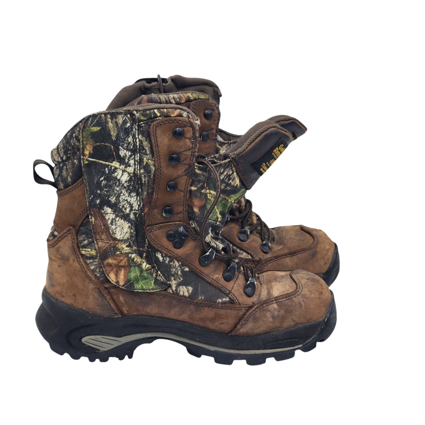 Golden Retriever Boots Men 9M 400G Hiking Hunting Waterproof Camo Oil Slip 4668