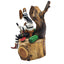 Kachina Southwestern Native American Style Koshare Clown Watermelon Wood Carving