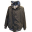 Guide Series Hooded Jacket Mens 2XLT Green Gray Zip Snap Fleece Hoodie Outdoor