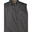 IZOD Fleece Lined Windbreaker Vest Mens Large Midnight Zip Up Golf Layer 606424