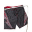 OP Board Shorts Mens 36 Black Red Tribal Print Swim Surfwear Ocean Pacific Beach