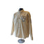 H&M Varsity Corduroy Shirt Jacket Mens Medium Snap Button Embroidered SF Tiger