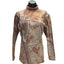Under Armour Realtree Long Sleeve Mock Neck Shirt Women Large Camo Hunting Hike