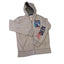 Aeropostale Hoodie Mens Large Zip Up Sweatshirt AERO Surf Graphic California