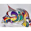 Shlomi Haziza Acrylic Sculpture Lucite Two Faces Abstract Signed Israeli Artist